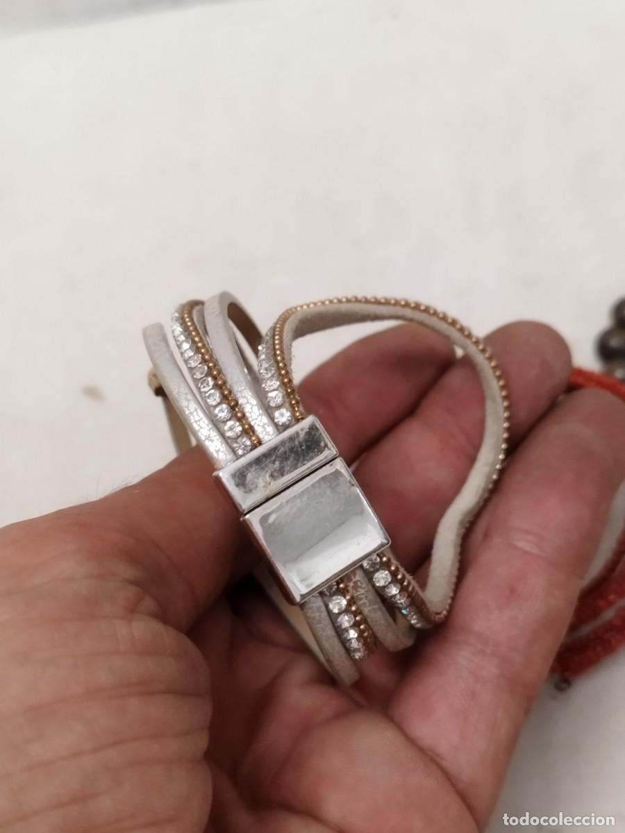 Joyeria: Lote de 12 pulseras y un collar. - Foto 15