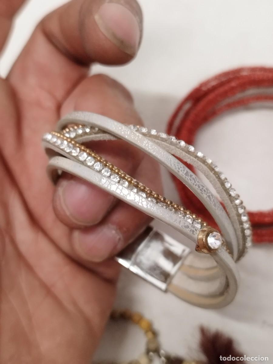 Joyeria: Lote de 12 pulseras y un collar. - Foto 16