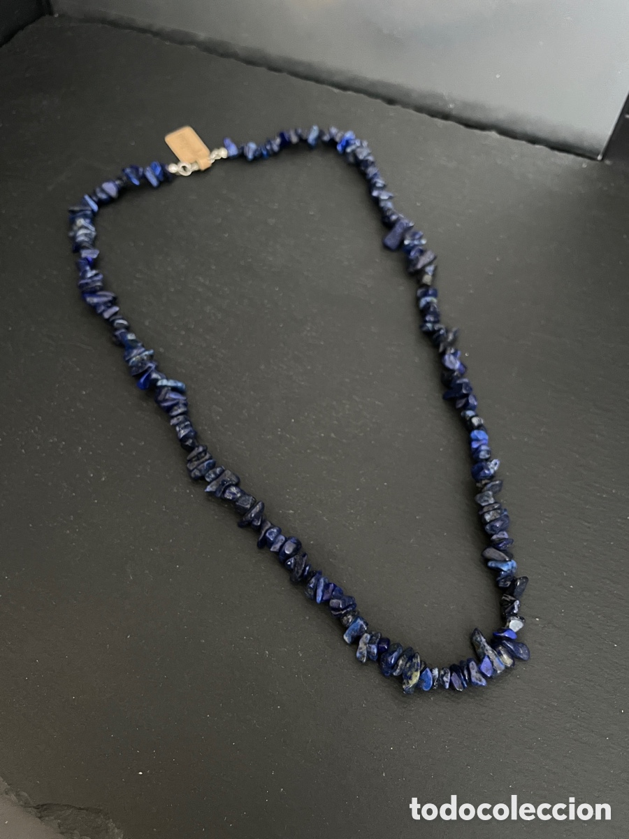 Joyeria: Collar de lapisl&aacute;zuli