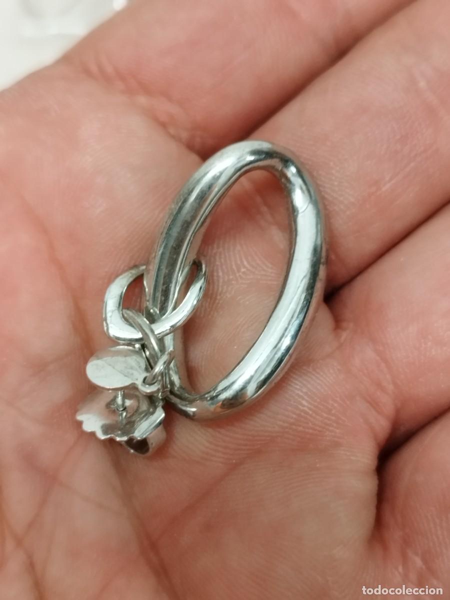 Joyeria: Lote de pendientes y broche tipo capa. A identificar. - Foto 3