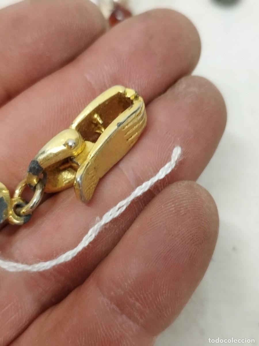 Joyeria: Lote de pendientes y broche tipo capa. A identificar. - Foto 6