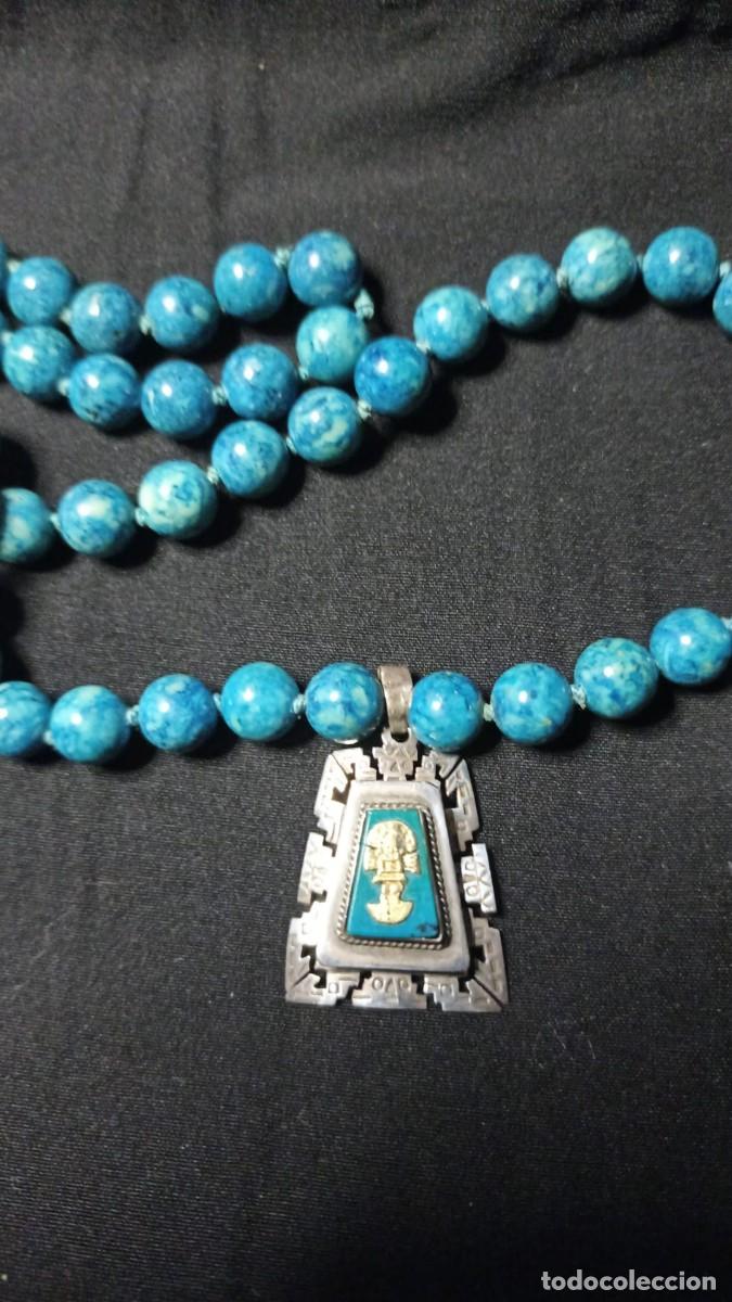 Joyeria: collar esfera con colgante - Foto 1