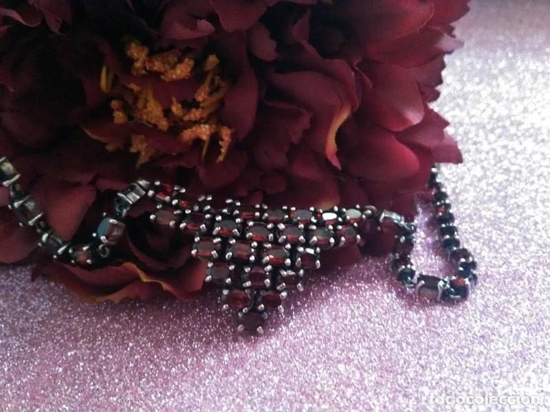 Joyeria: collar plata y granates - Foto 2