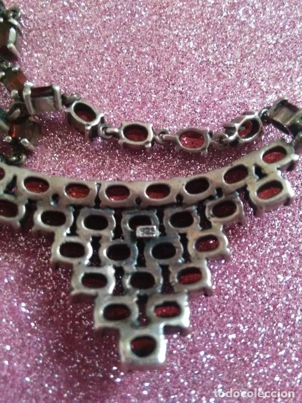 Joyeria: collar plata y granates - Foto 3