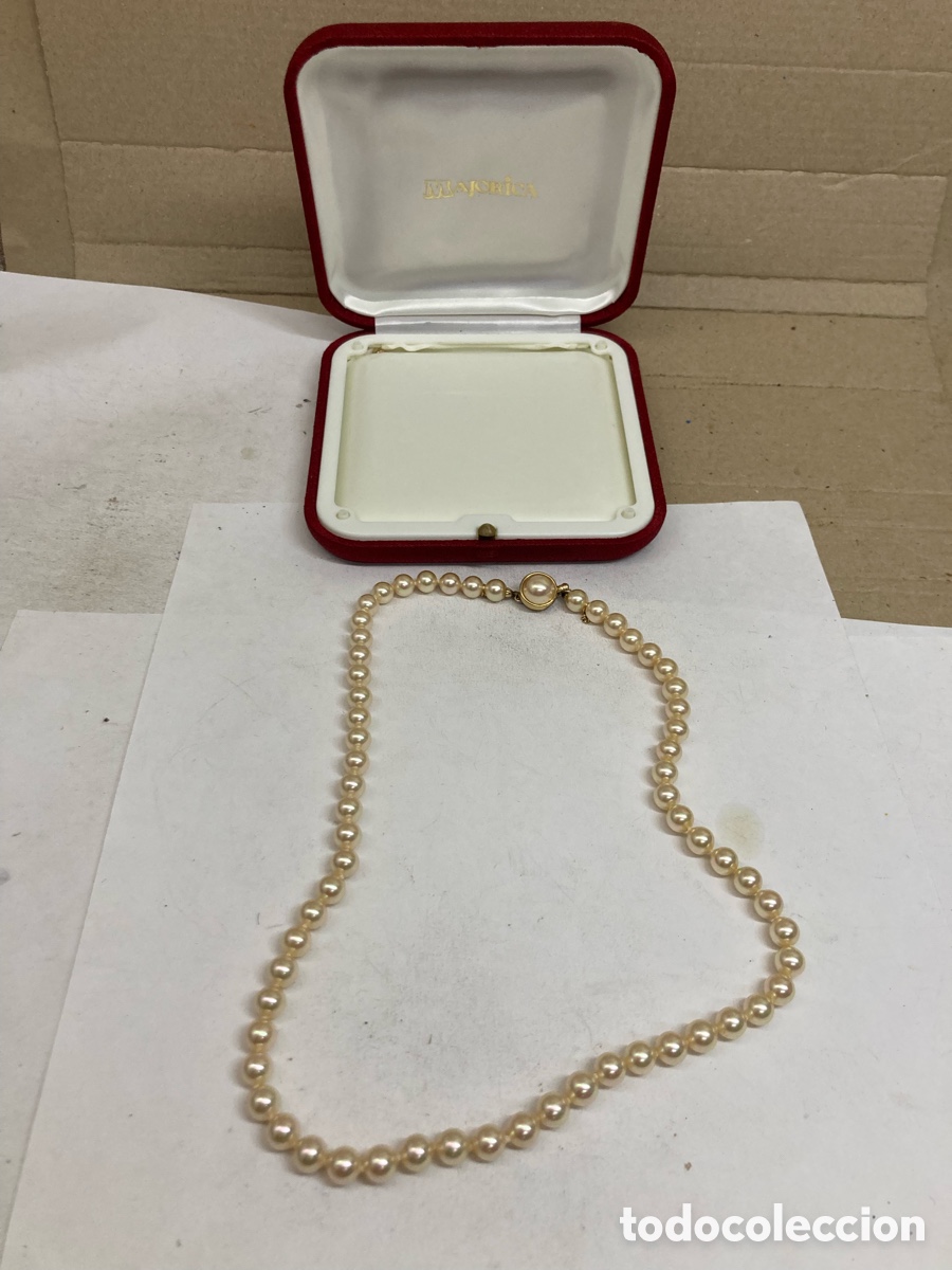 Joyeria: Collar de plata y perlas /XY20 - Foto 2