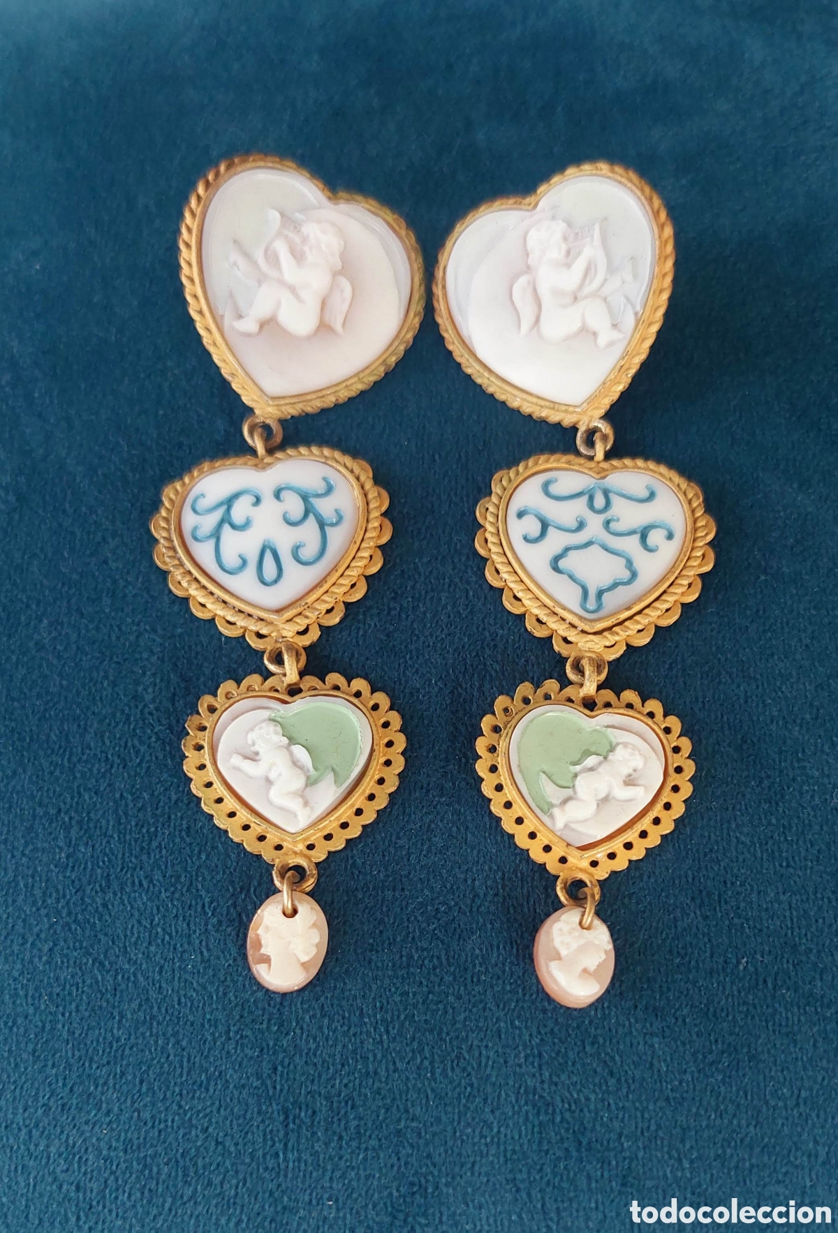 Joyeria: Pendientes de Camafeo DILUCA - Foto 1