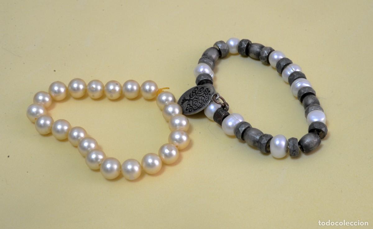 Joyeria: LOTE DE 2 DOS PULSERAS, VINTAGE - Foto 1