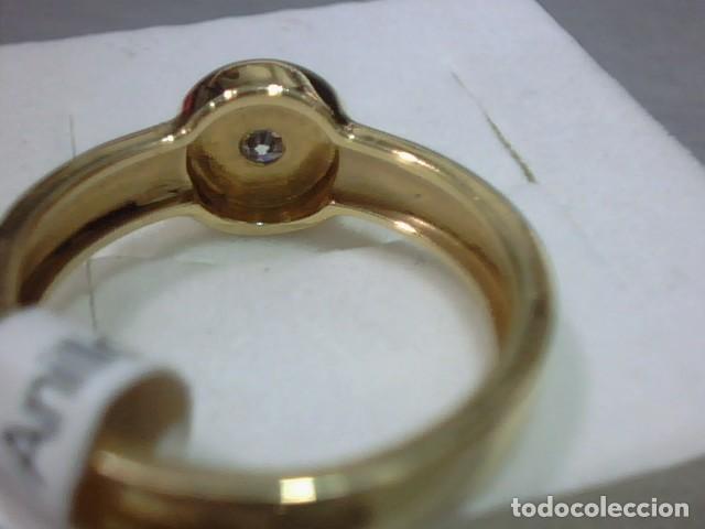 Joyeria: anillo en oro 18 kts con diamante - Foto 6