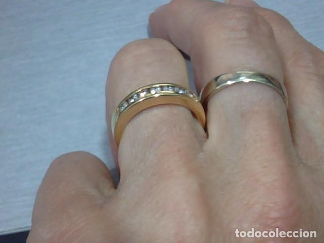 Joyeria: anillo en oro 18 kts con 7 diamantes - Foto 6