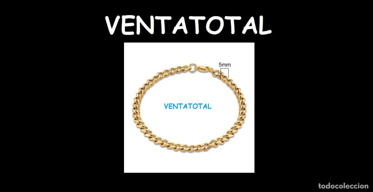 Joyeria: ELEGANTE PULSERA DE ORO DE 22 KILATES LAMINADO -PESA 8 GRAMOS MIDE 22 CENTIMENTROS X 0,5CM DE ANCHO