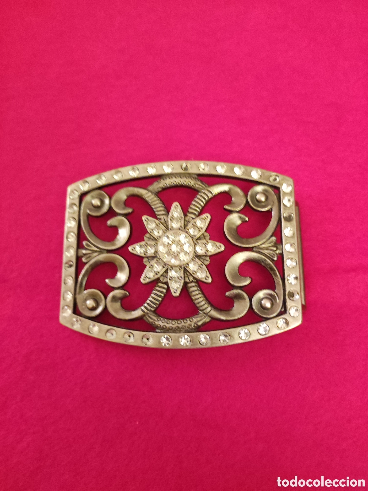 Joyeria: Hebilla vintage a&ntilde;os 80/90 estilo Western