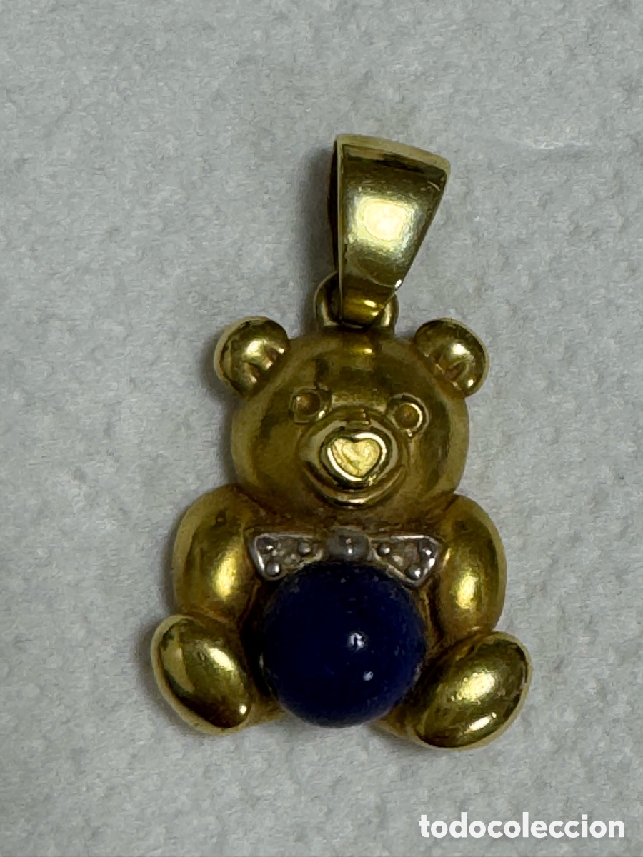 Joyeria: Osito de oro tpo colgante 18 kilates