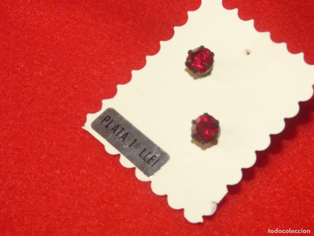 Joyeria: Pendientes plata,con circonita.