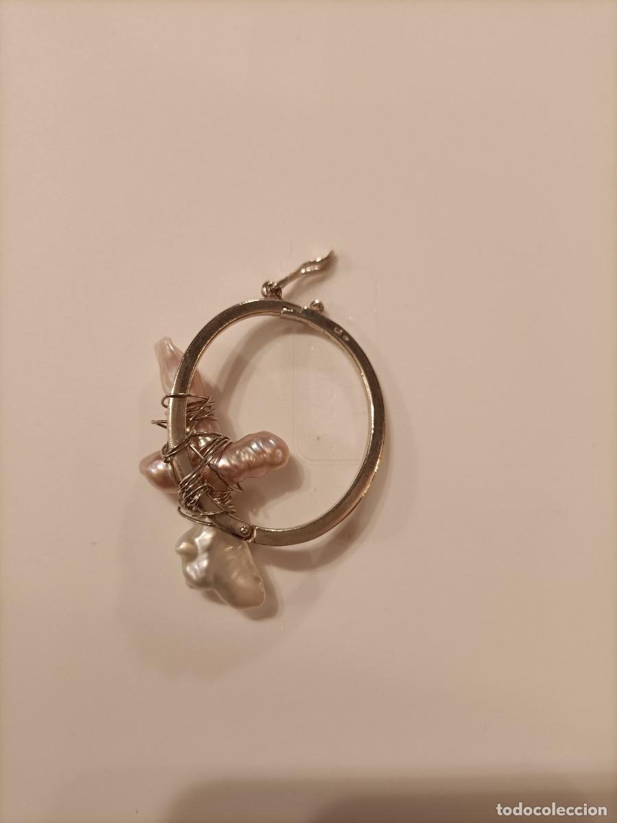 Joyeria: Broche para pa&ntilde;uelo con perla de rio - Foto 2