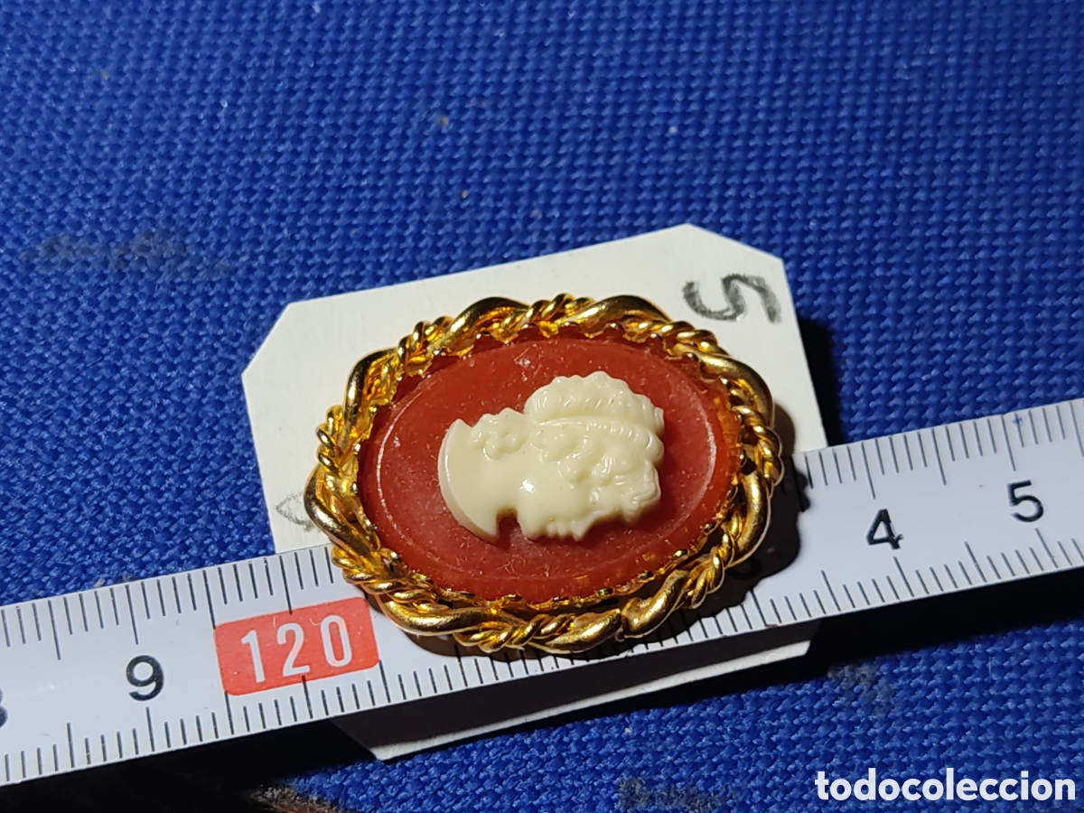 Joyeria: Broche camafeo Vintage.*S* - Foto 8