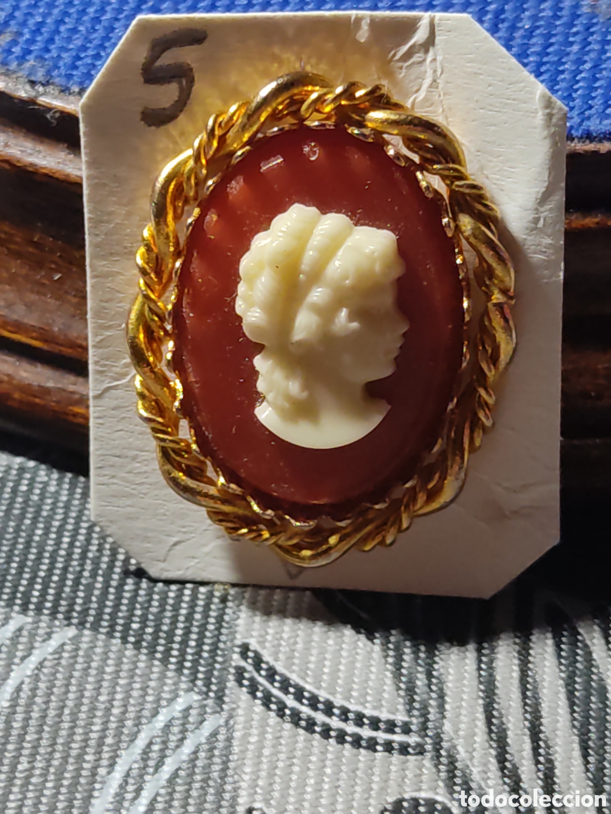 Joyeria: Broche camafeo Vintage.*S* - Foto 1