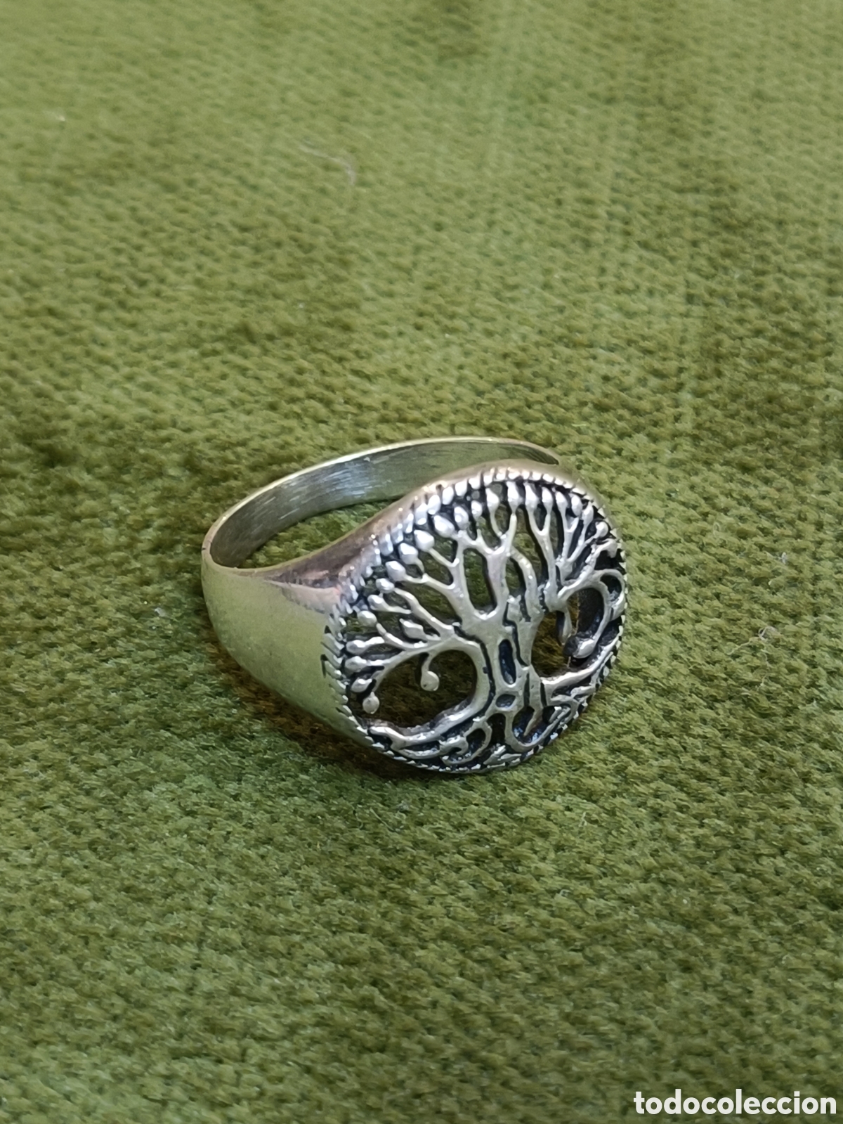 Joyeria: ANILLO &Aacute;RBOL DE LA VIDA ELABORADO EN PLATA 925. - Foto 2