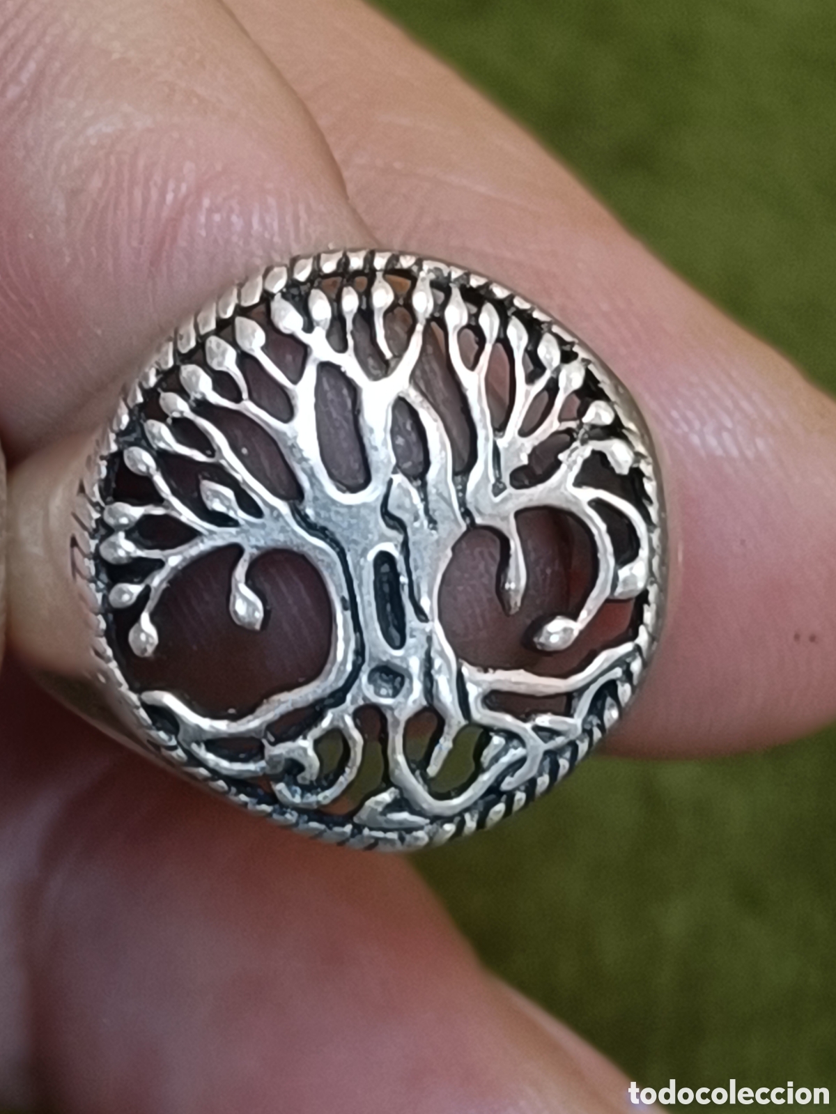 Joyeria: ANILLO &Aacute;RBOL DE LA VIDA ELABORADO EN PLATA 925. - Foto 6