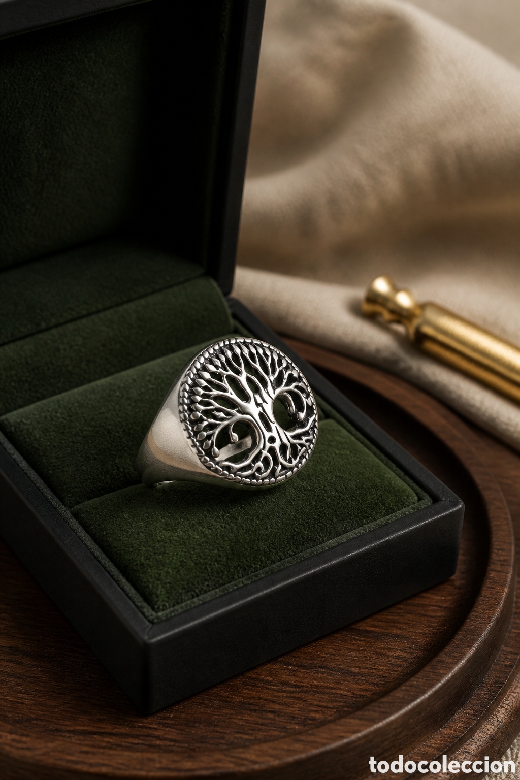 Joyeria: ANILLO &Aacute;RBOL DE LA VIDA ELABORADO EN PLATA 925.