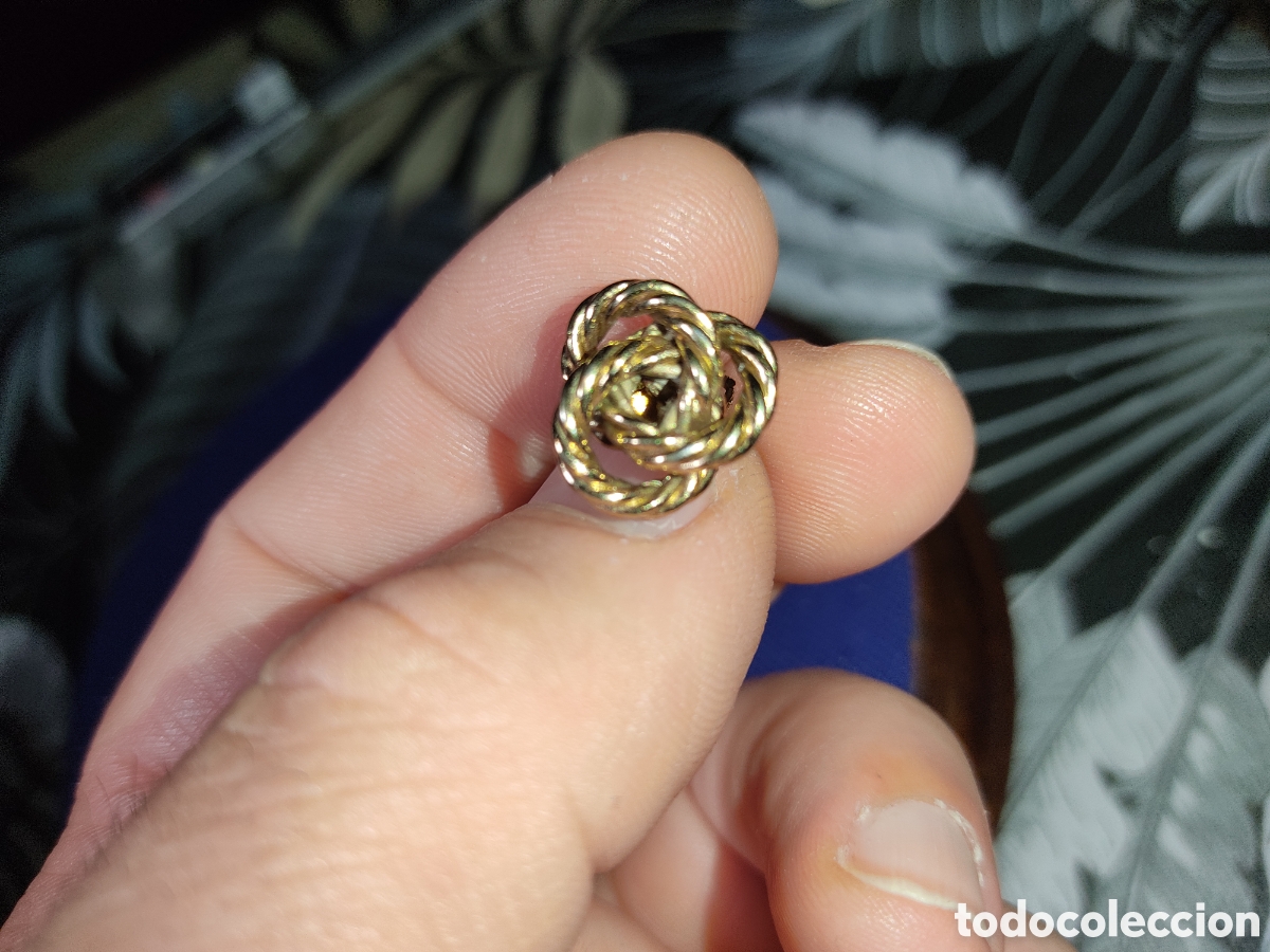 Joyeria: Pendientes Art Deco de bronce o lat&oacute;n. - Foto 6