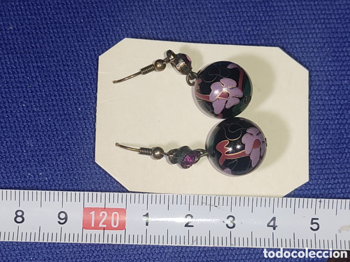 Joyeria: Pendientes rusos pintados a mano. - Foto 4