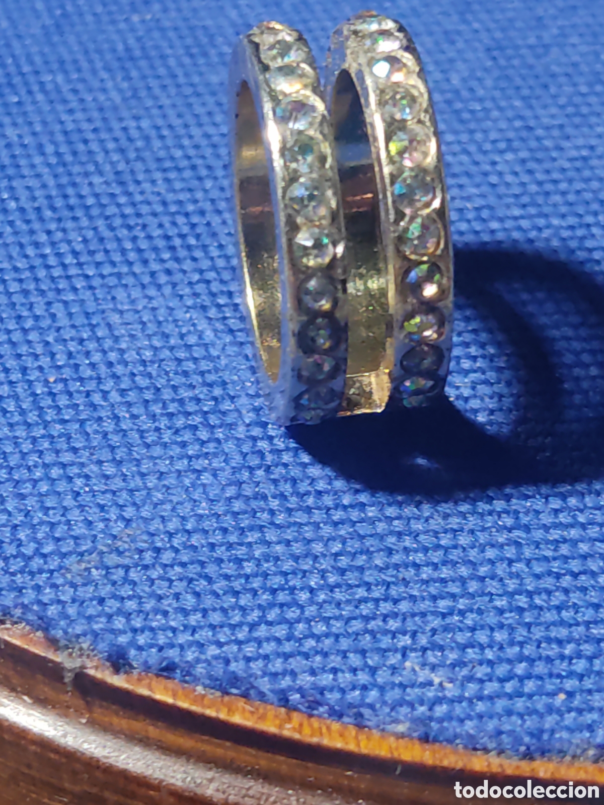 Joyeria: Anillo de plata con cristales de destellos dise&ntilde;ador Dyrberg