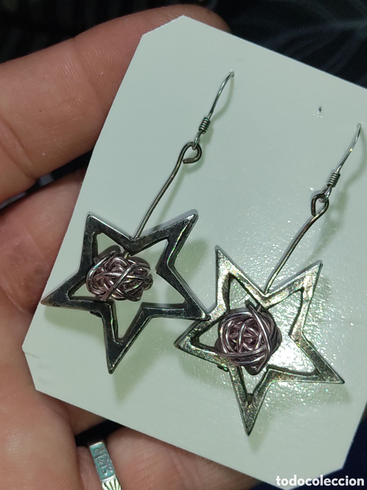 Joyeria: Pendientes estrellas del canto del Loco. - Foto 2