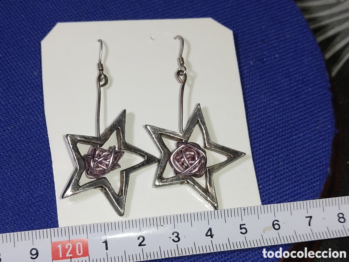 Joyeria: Pendientes estrellas del canto del Loco. - Foto 3