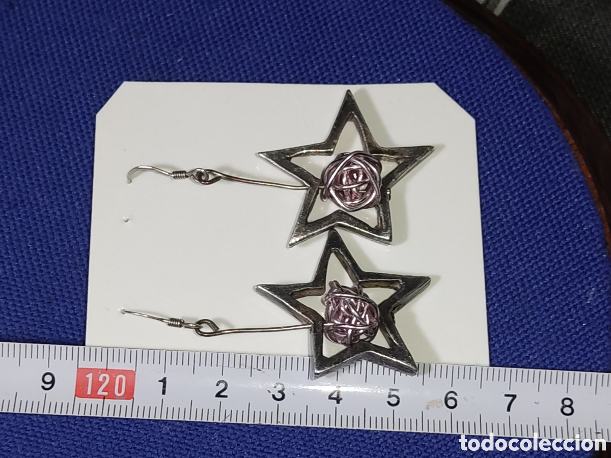 Joyeria: Pendientes estrellas del canto del Loco. - Foto 4