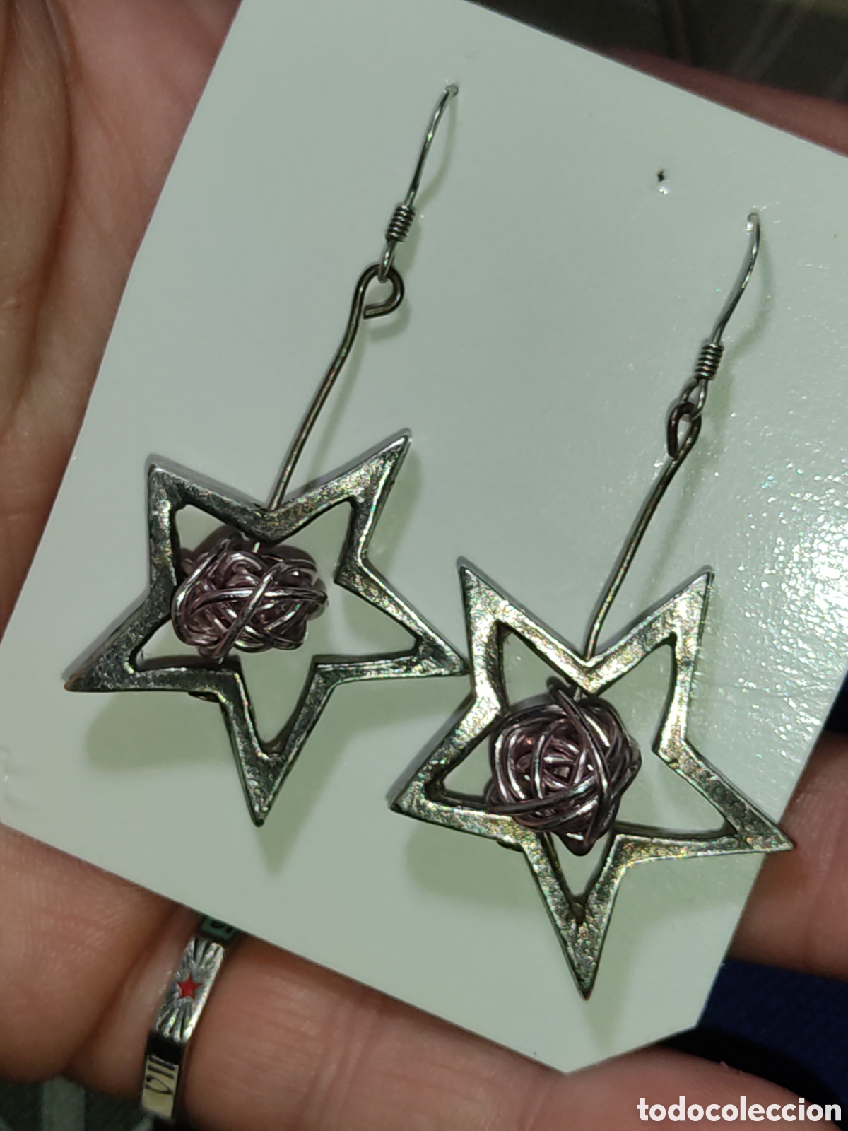 Joyeria: Pendientes estrellas del canto del Loco. - Foto 5