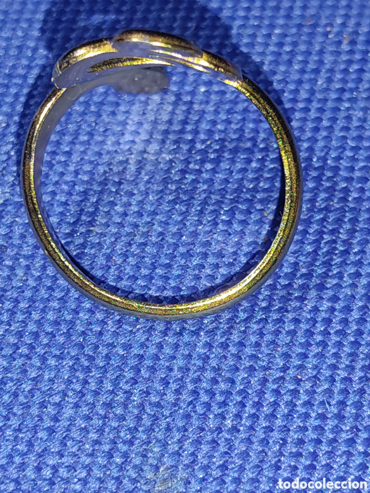 Joyeria: anillo serpiente dorada.Vintage. - Foto 7