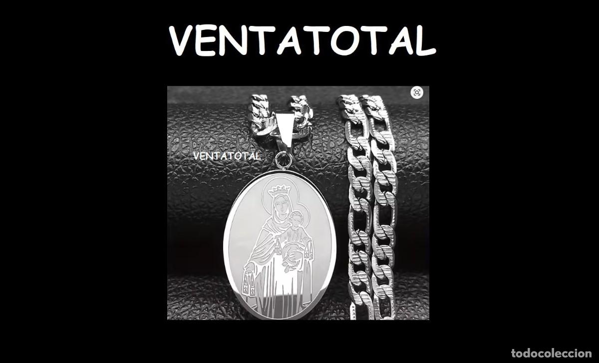 Joyeria: LUJOSA Y ELEGANTE CADENA CON COLGANTE DE LA VIRGEN CON EL NI&Ntilde;O JESUS ES DE ORO DE 18KILATES LAMINADO