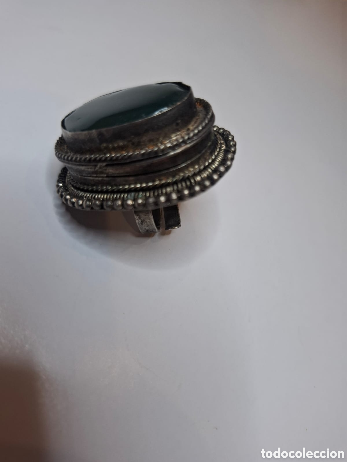 Joyeria: Anillo vintage &eacute;tnico con compartimento - Foto 2