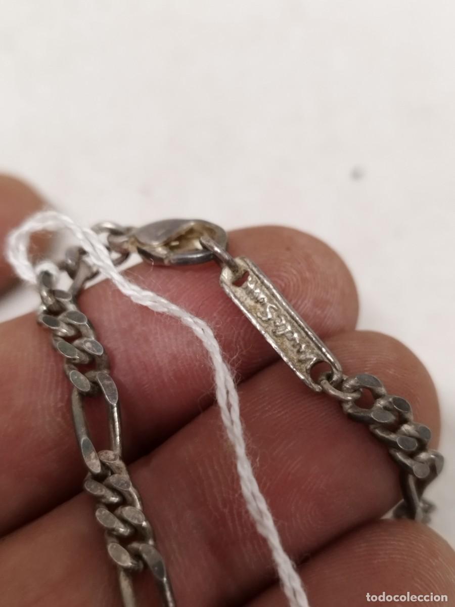 Joyeria: Antigua cadena de eslabones con marcaje a identificar. - Foto 4