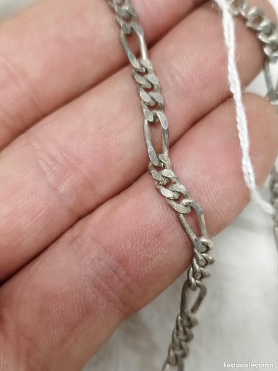 Joyeria: Antigua cadena de eslabones con marcaje a identificar. - Foto 5