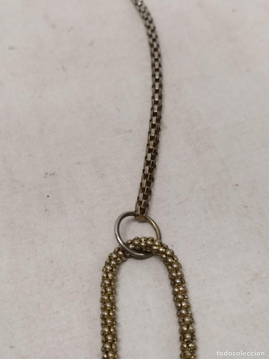 Joyeria: Collar cord&oacute;n de metal con filigrana. - Foto 9
