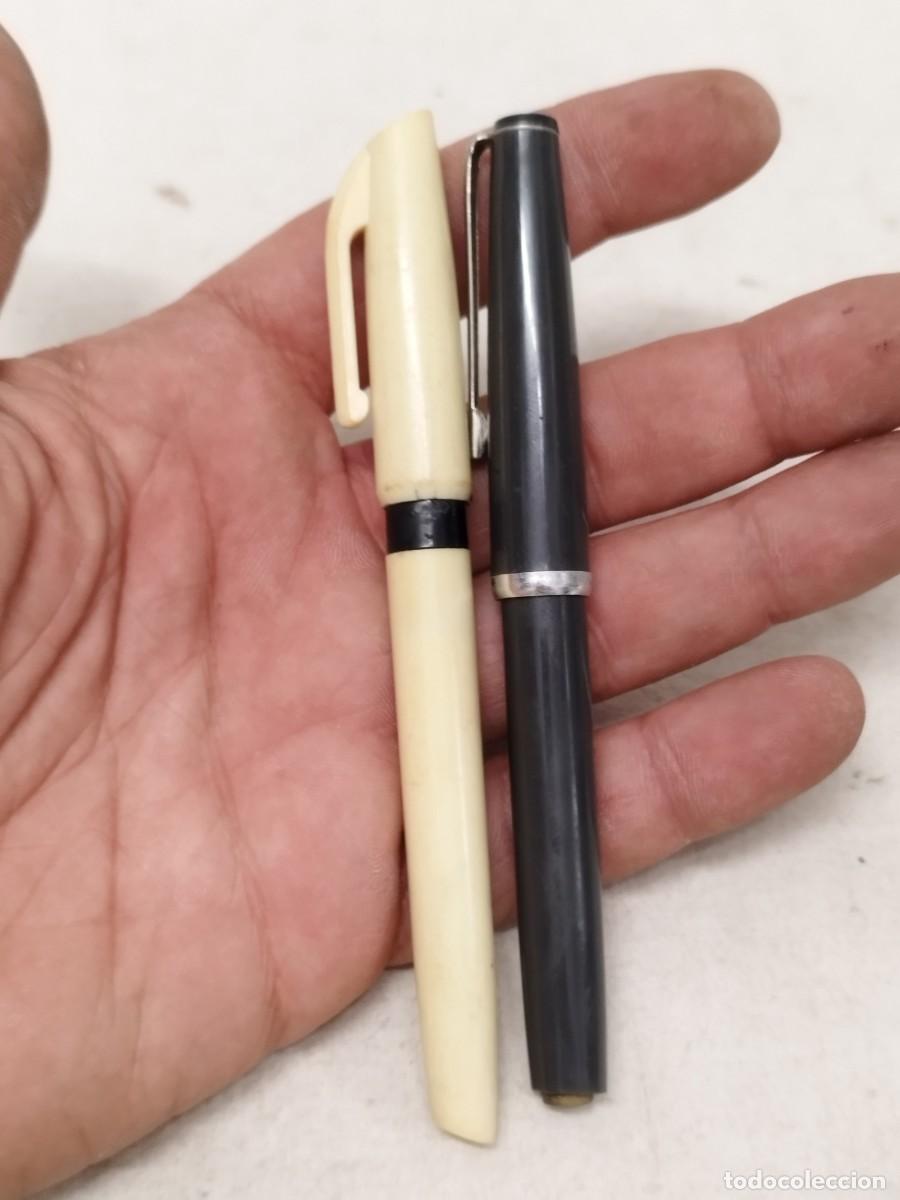 Joyeria: Dos antiguos boligrafos roller. Secos. - Foto 9