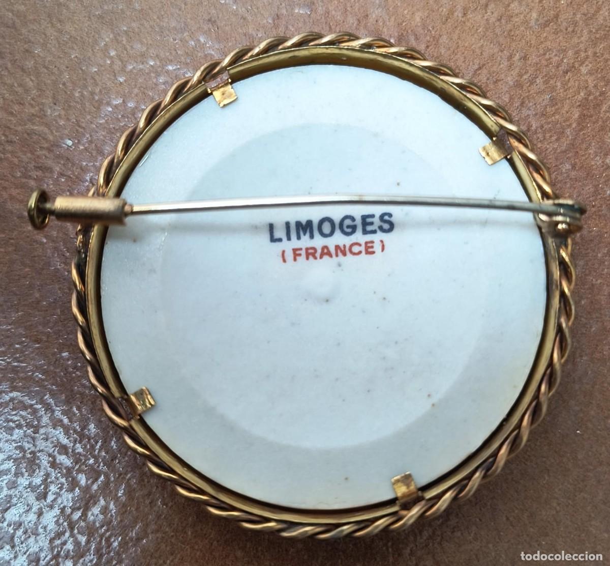 Joyeria: BROCHE LIMOGES - FRANCIA - Foto 2