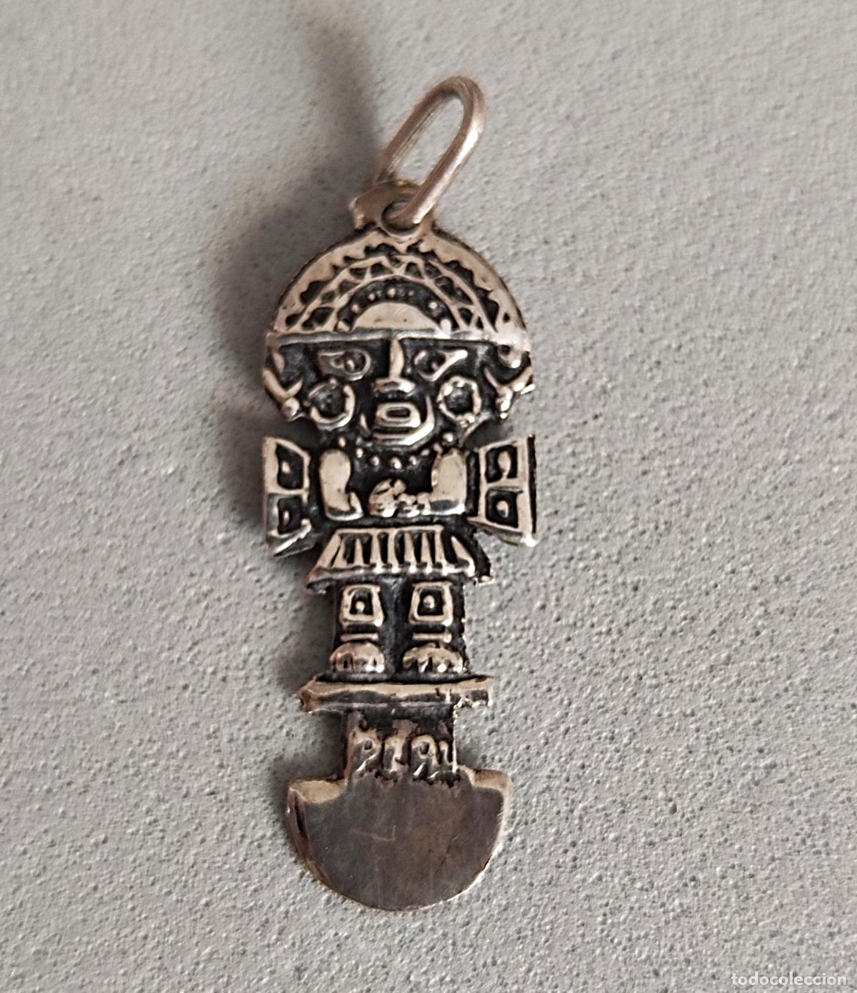 Joyeria: Colgante de plata de ley Inca. - Foto 3