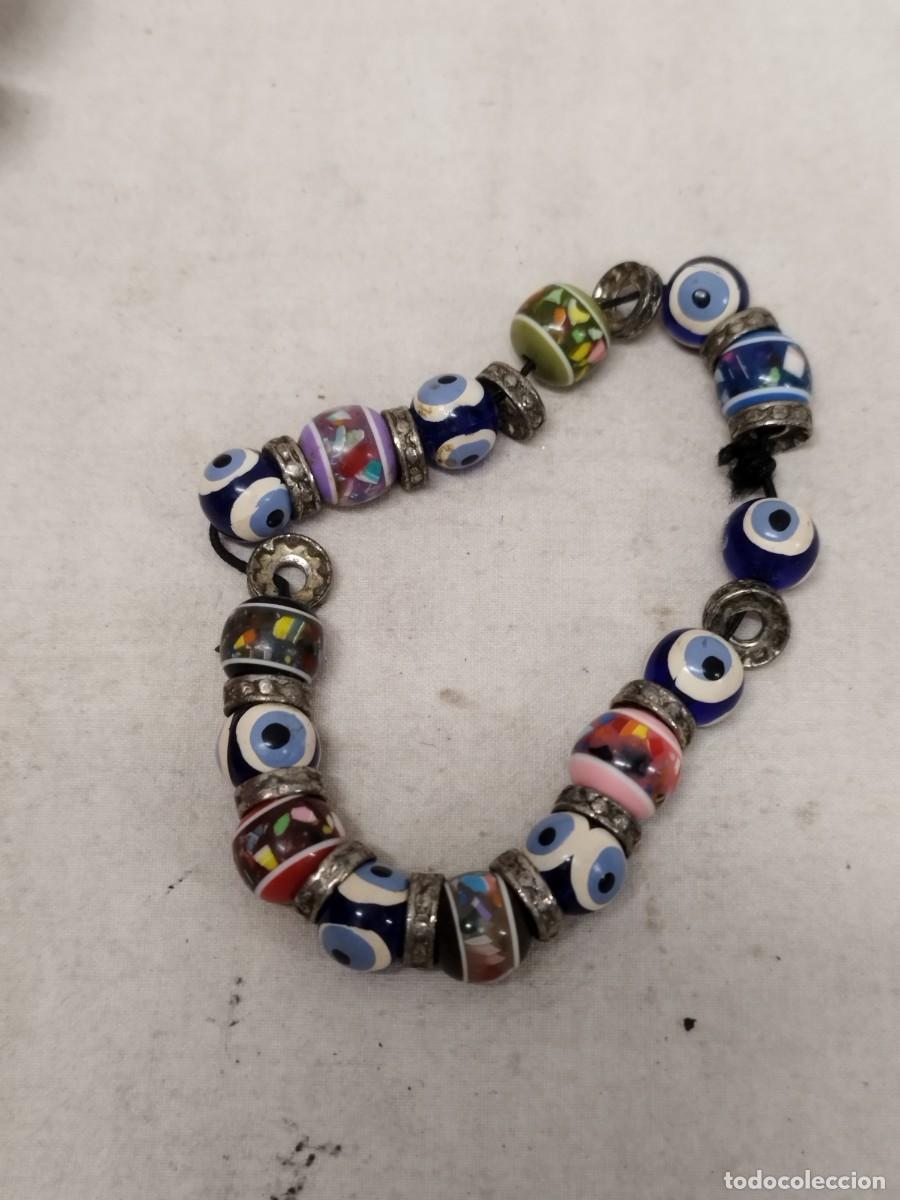 Joyeria: Pulseras de cuentas que parecen ojos. - Foto 1
