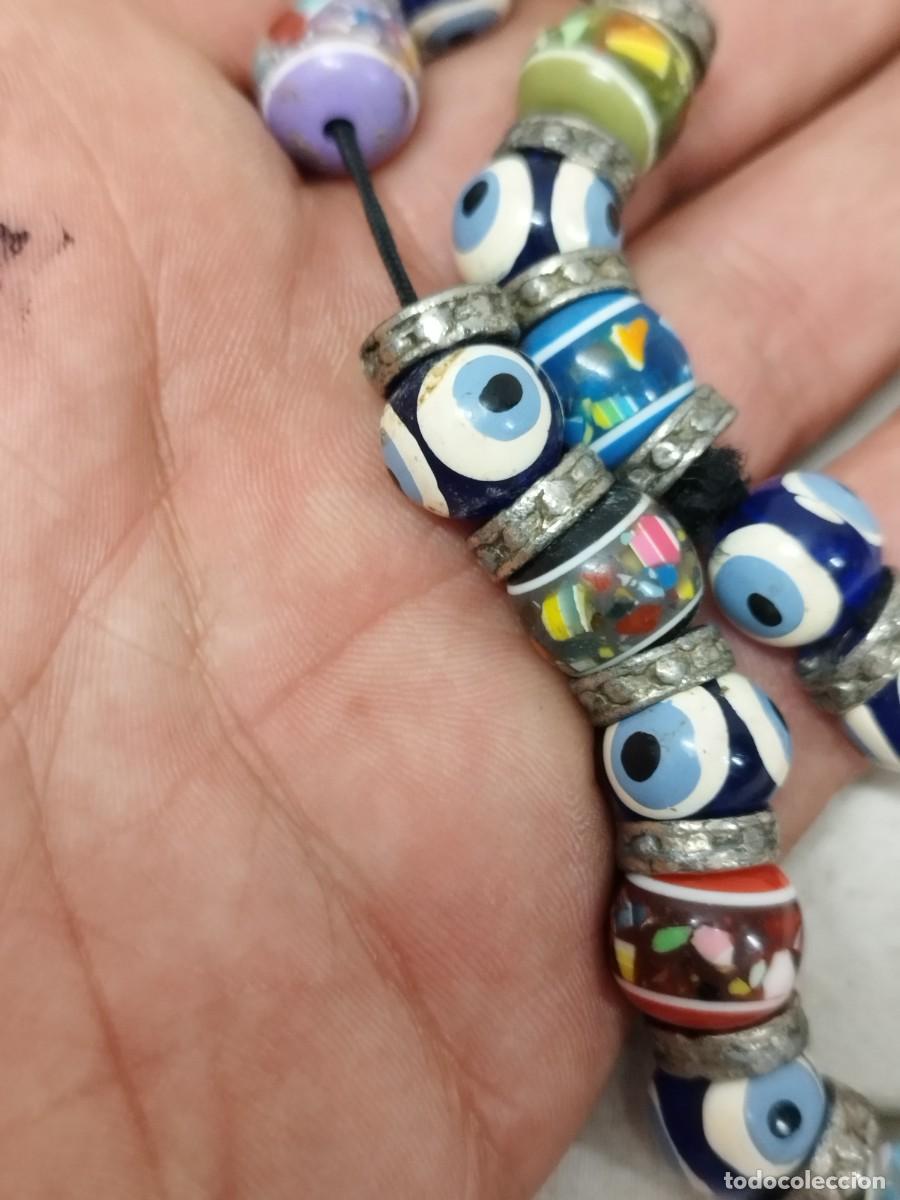 Joyeria: Pulseras de cuentas que parecen ojos. - Foto 2