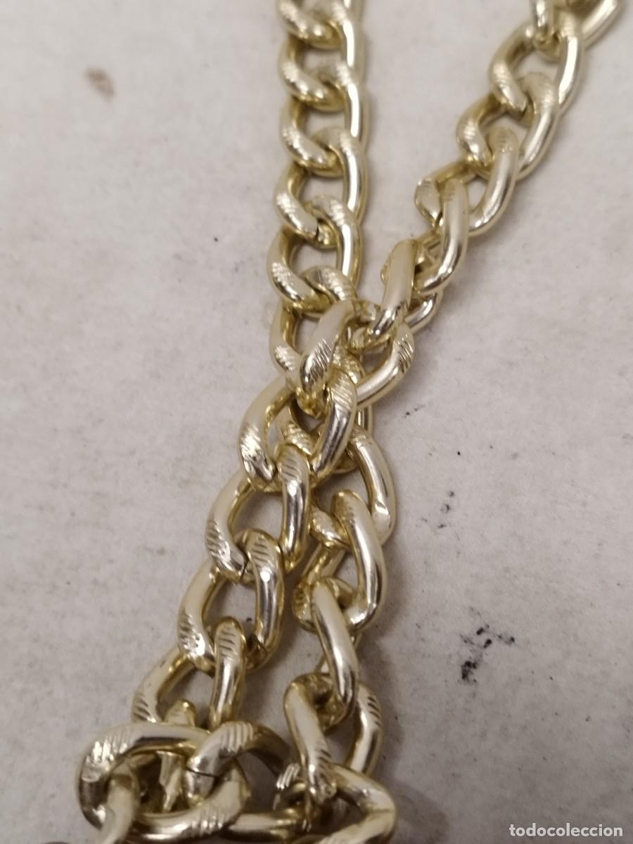 Joyeria: Gran cord&oacute;n con gran colgante, metal a identificar. - Foto 4