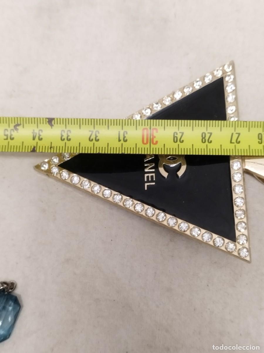 Joyeria: Gran cord&oacute;n con gran colgante, metal a identificar. - Foto 7