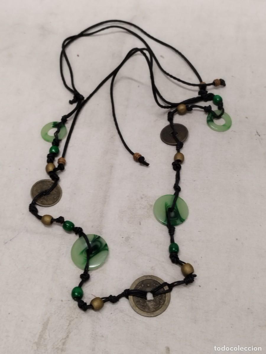 Joyeria: Gran collar con amuletos chinos. - Foto 1