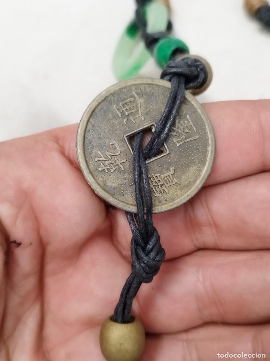 Joyeria: Gran collar con amuletos chinos. - Foto 6