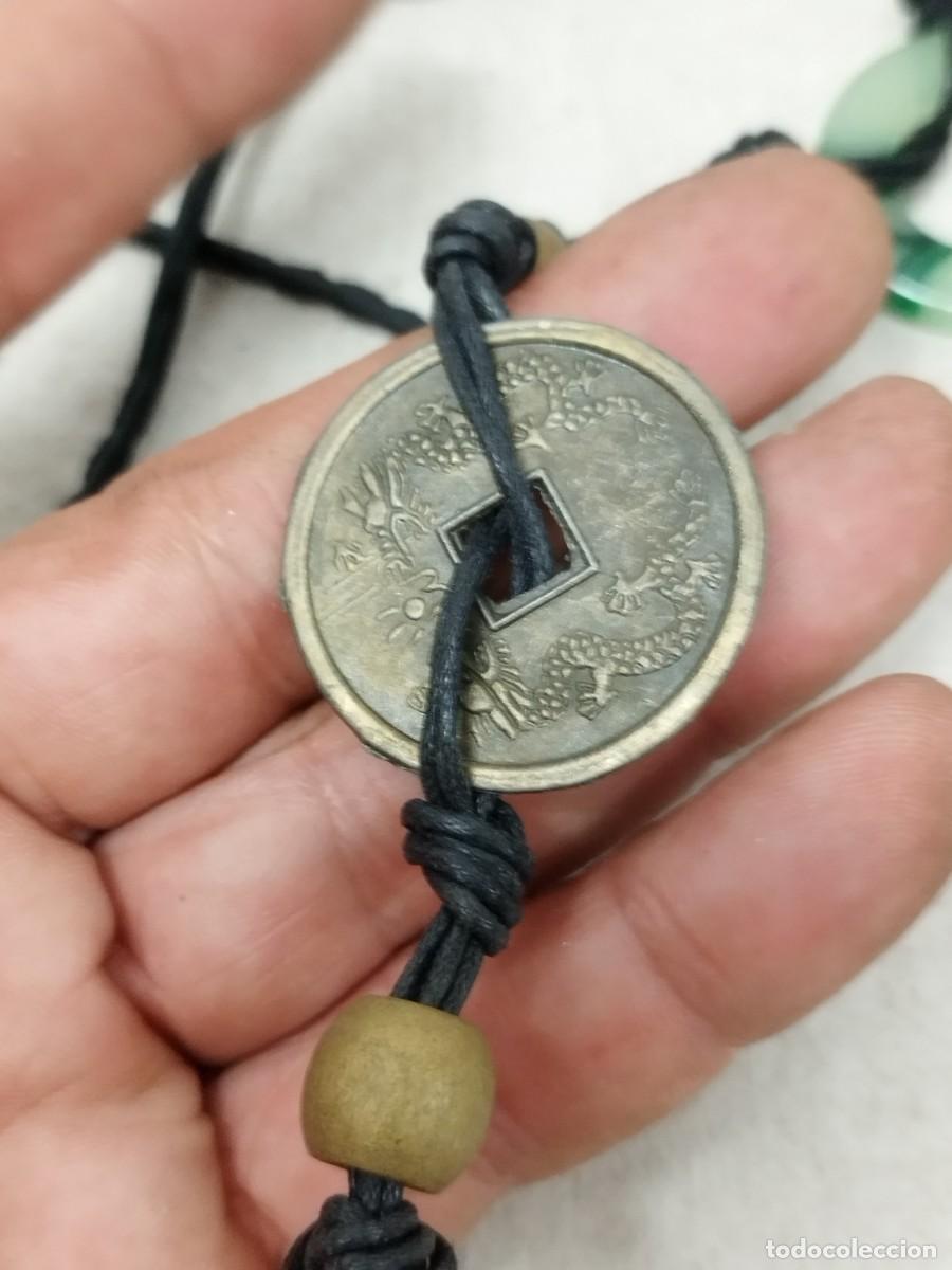 Joyeria: Gran collar con amuletos chinos. - Foto 9