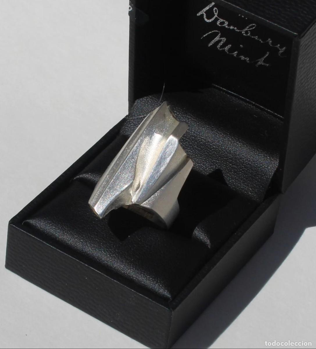 Joyeria: Bj&ouml;rn Weckstr&ouml;m Lapponia modelo &rdquo;Shuttle&rdquo; 1986 Anillo de plata de ley Finlandia