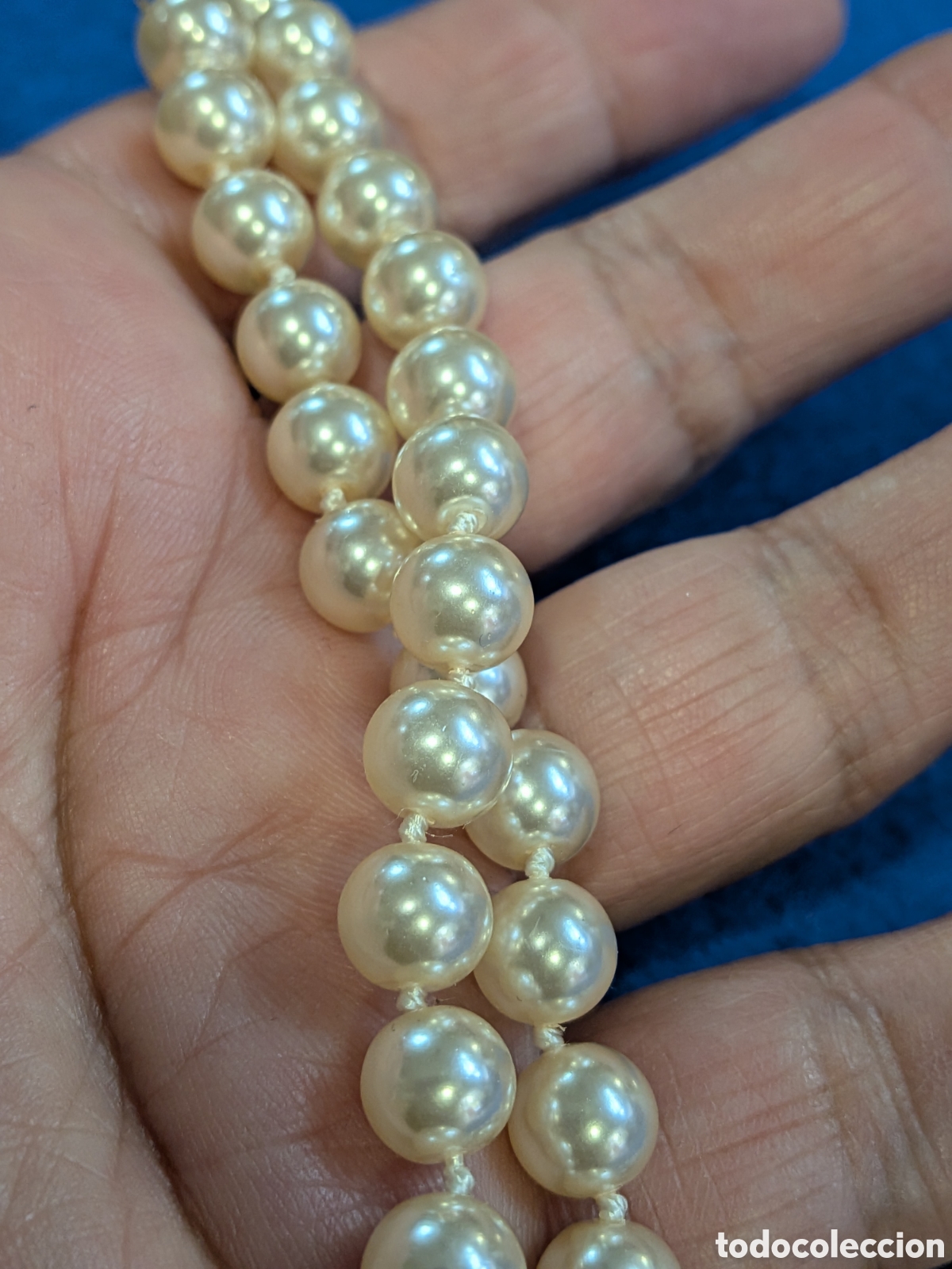 Joyeria: Collar gargantilla vintage, perlas de mallorca. REF-5627 - Foto 6