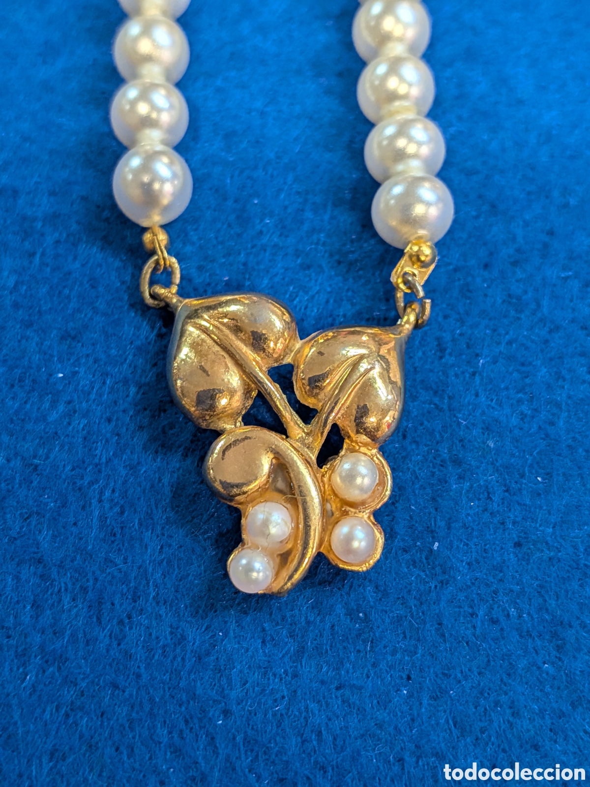 Joyeria: Collar gargantilla perlas sintetica. REF-2038 - Foto 2