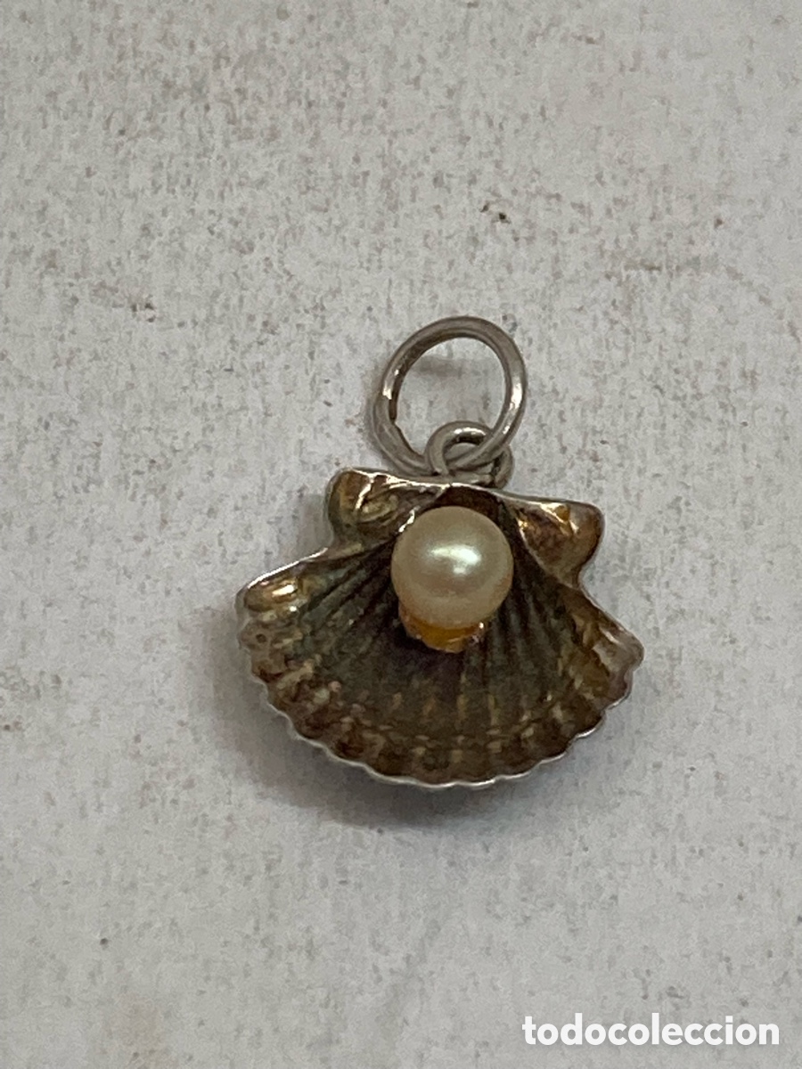 Joyeria: Colgante de plata y perla S483